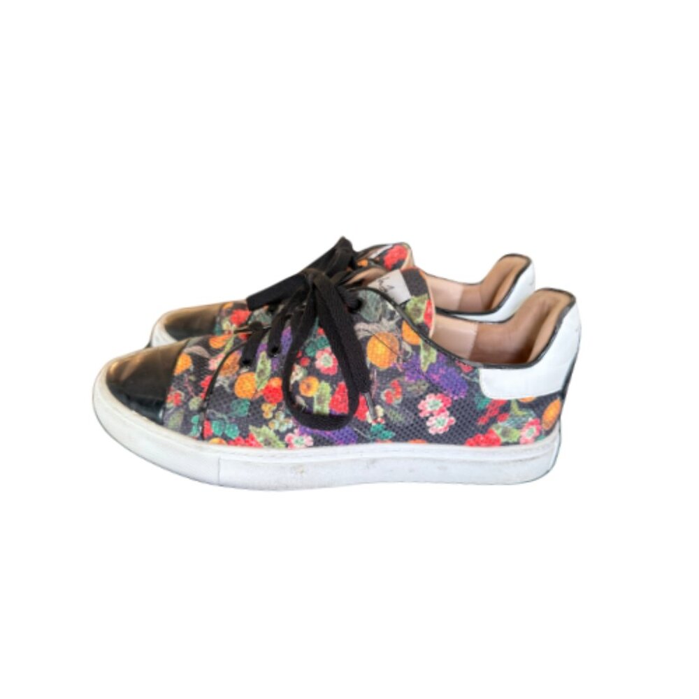 Isa Tapia Floral Sneakers - Women's size 9